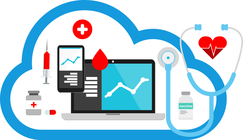 Connected health monitoring: devices, results and clinical care in one cloud